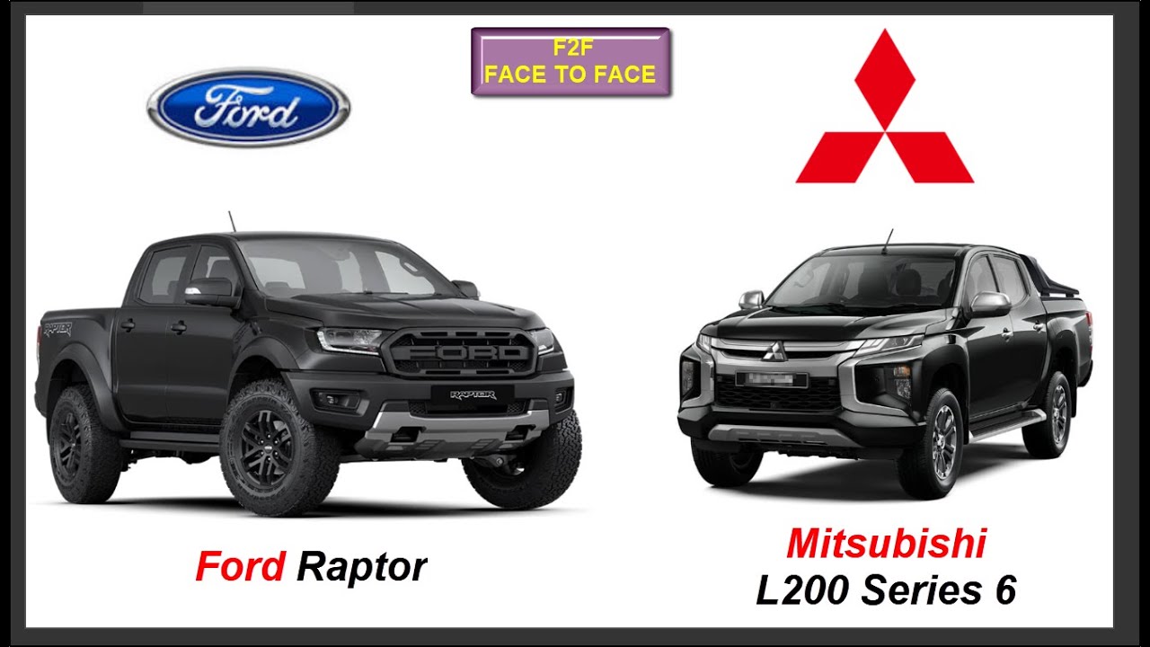 Ford Raptor Vs Mitsubishi L200 S6