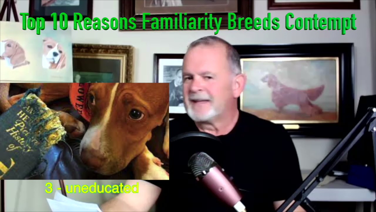 Top 10   Reasons Familiarity Breeds Contempt