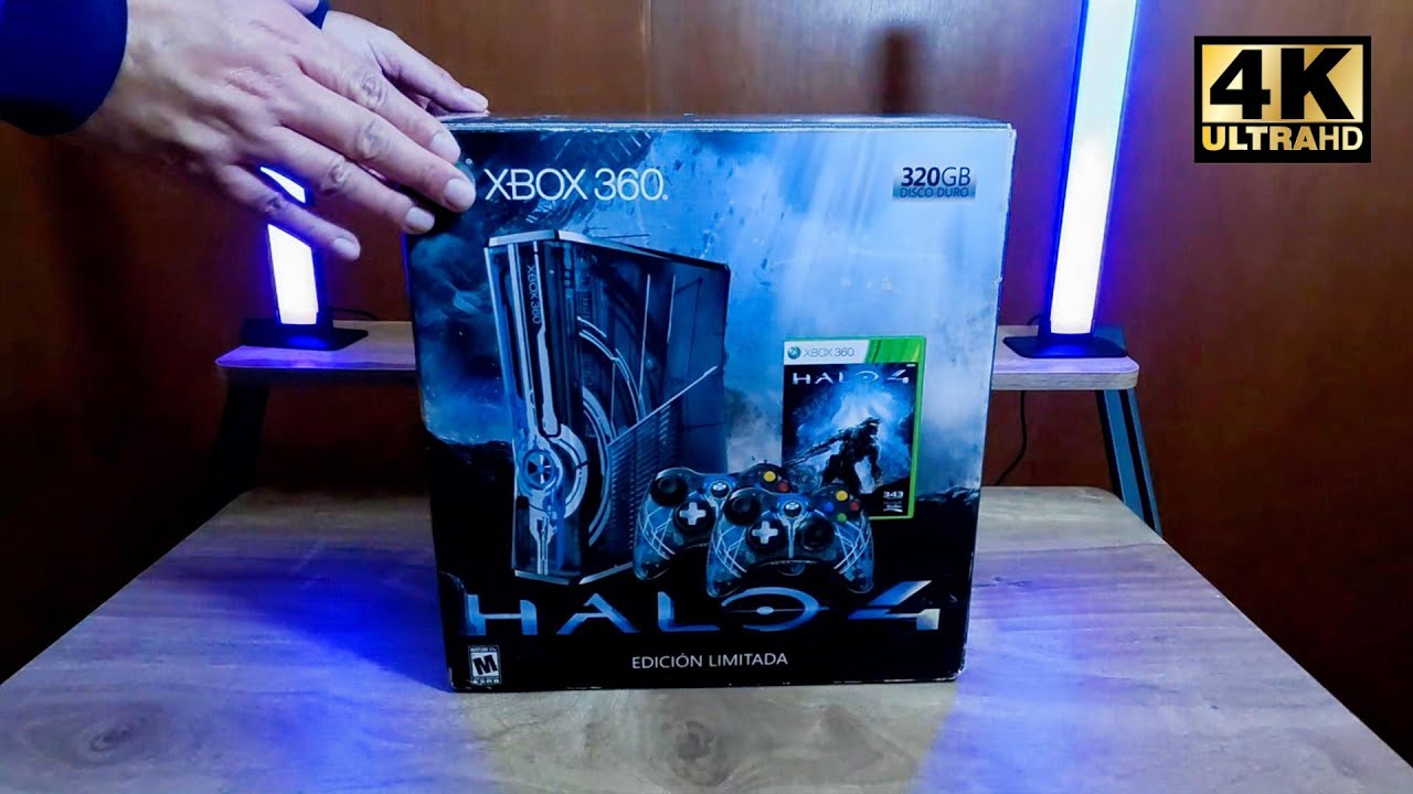 XBOX 360 edición HALO 4: UNBOXING en ESPAÑOL Campaña Gameplay