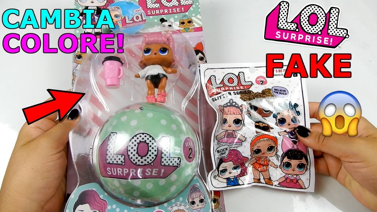 LOL SURPRISE FAKE PRESE IN EDICOLA! LOL FALSA che CAMBIA COLORE! ASSURDO! Iolanda Sweets