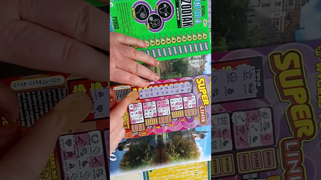 Zdrapki Lotto mix.