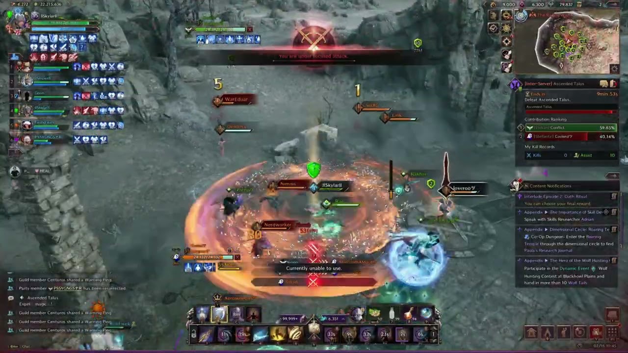 Conflict vs Cooked vs Menace Talus rift #throneandliberty #gaming