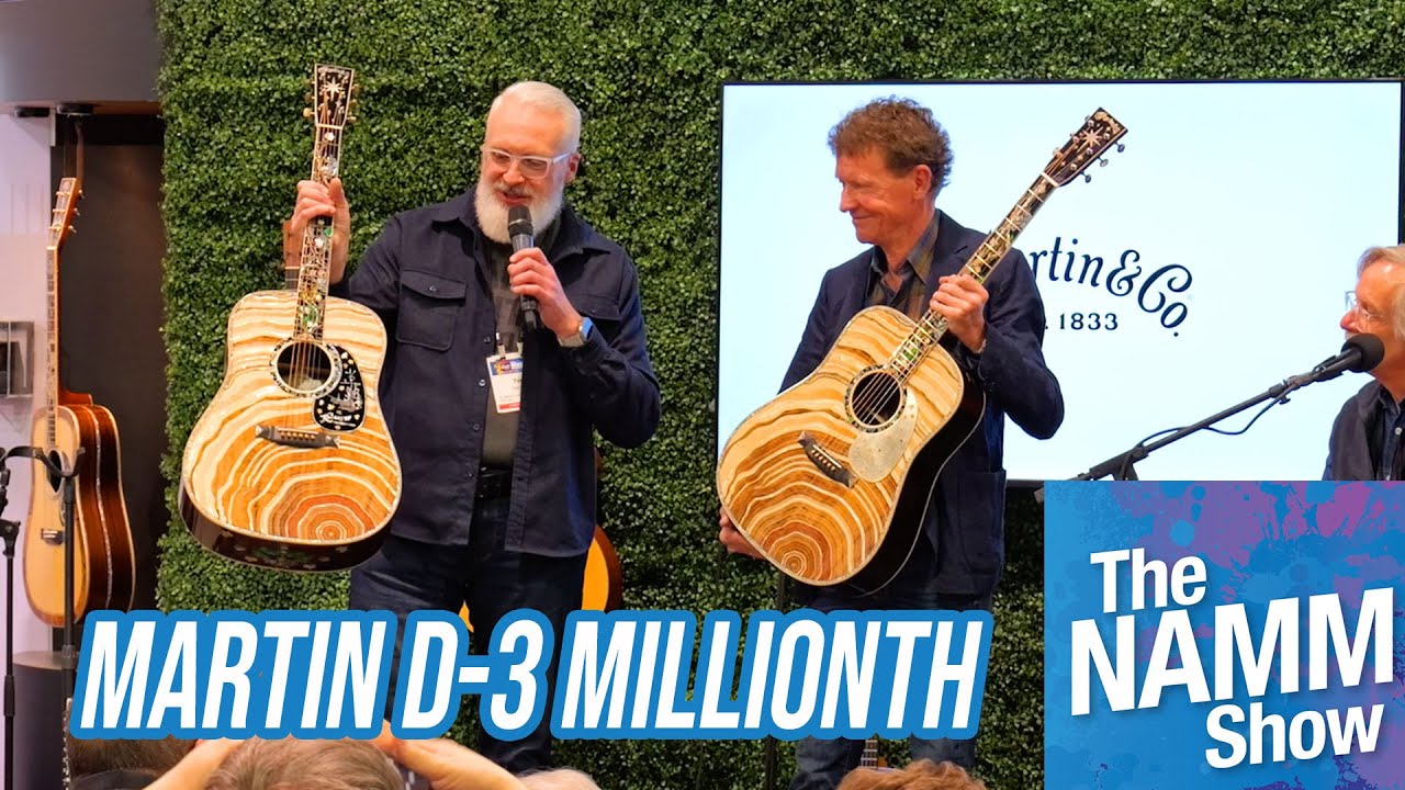 Martin's 3 MILLIONTH Guitar Revealed at The NAMM Show 2025