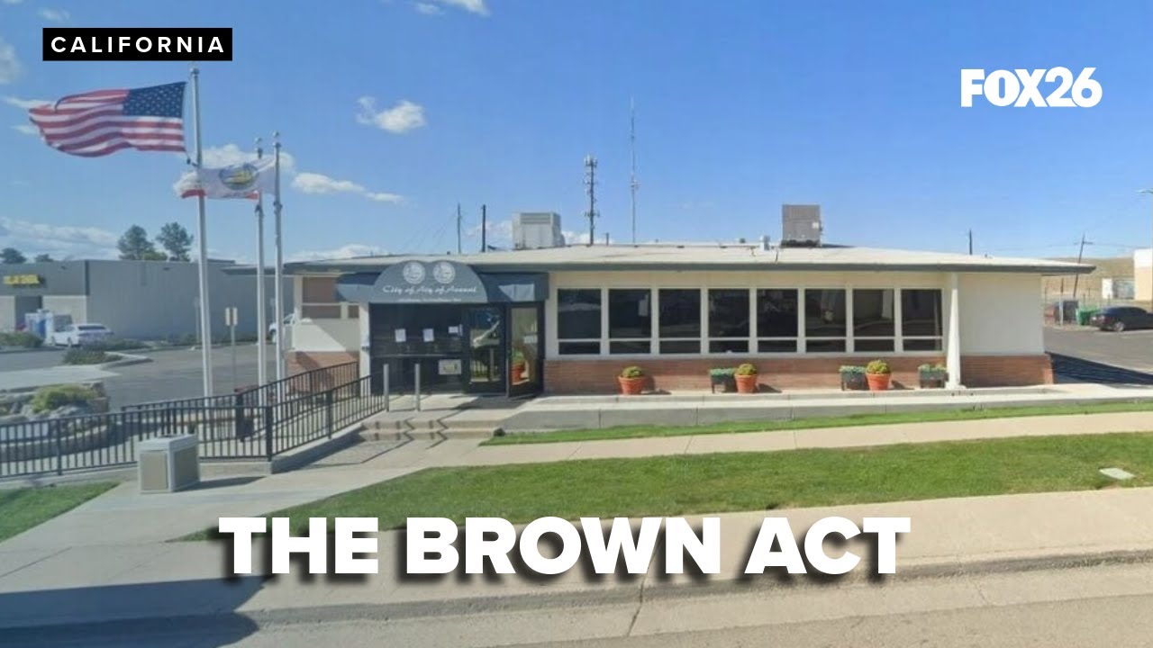 A California city is being accused of violating the Brown Act
