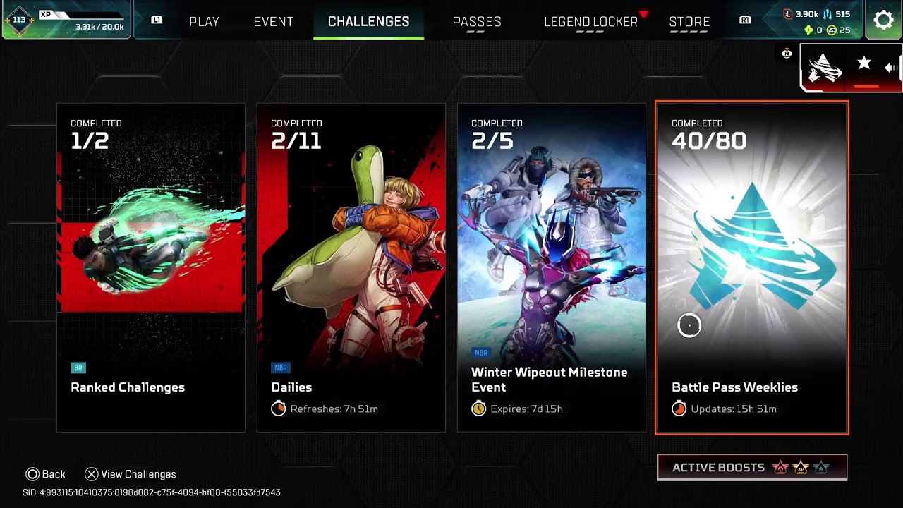 Apex Legends rank