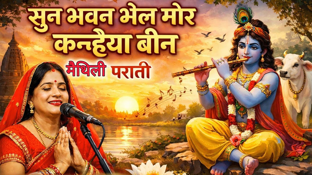 सुन भवन भेल मोर कन्हैया बीन | Parati | Bhor Prati || Maithili Parati | #parati#paratii#bhojpuri#song