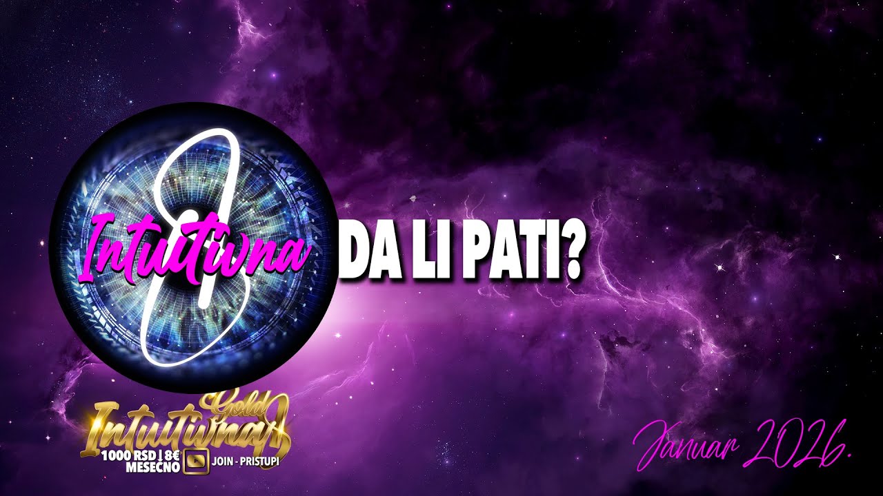 🌟DA LI PATI？🌟 Tarot citanje 🔮 Grupno otvaranje  @Intuitivna8