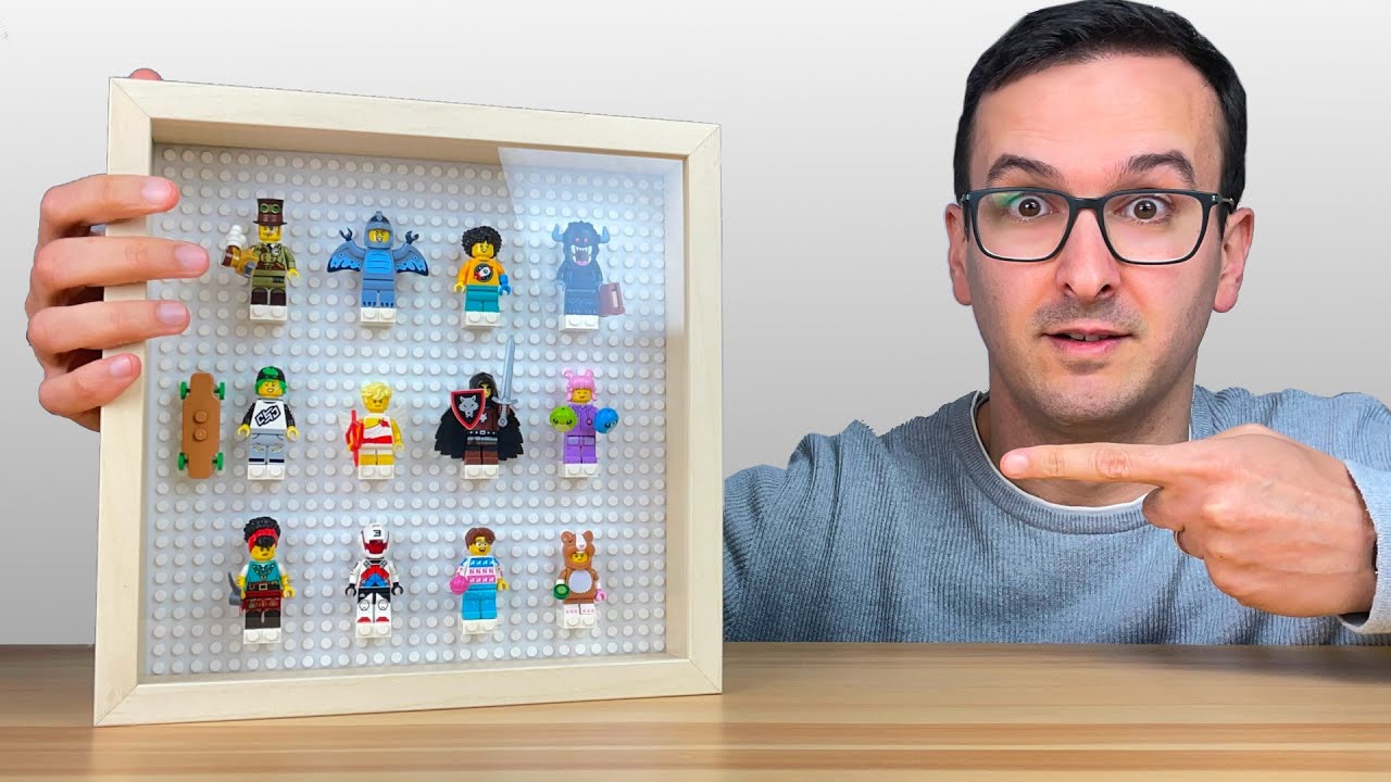 I Made Custom LEGO Minifigure Displays