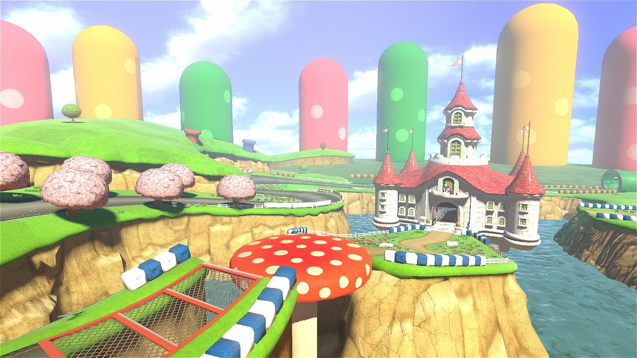Mario Kart 8 Deluxe Custom Track: 3DS Mario Circuit - 3DS Marios Piste