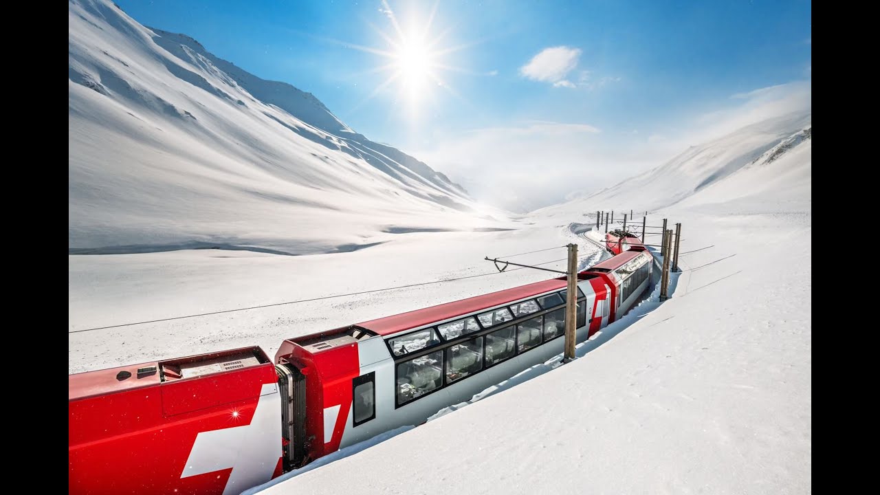 Winterwunderland Schweiz per Bahn - Glacier-Express: Der Luxuriöse