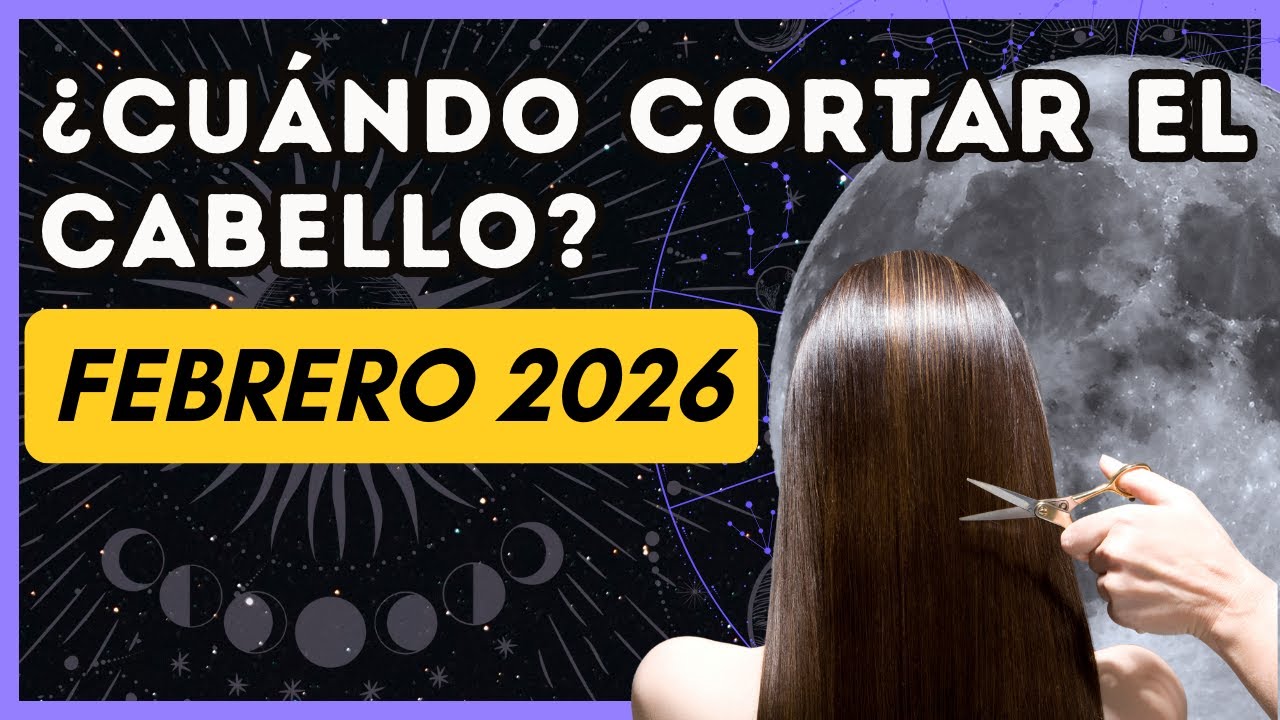 Días de luna para cortar el cabello FEBRERO 2026 🌕✂️Cortar el pelo según las fases de la luna✨