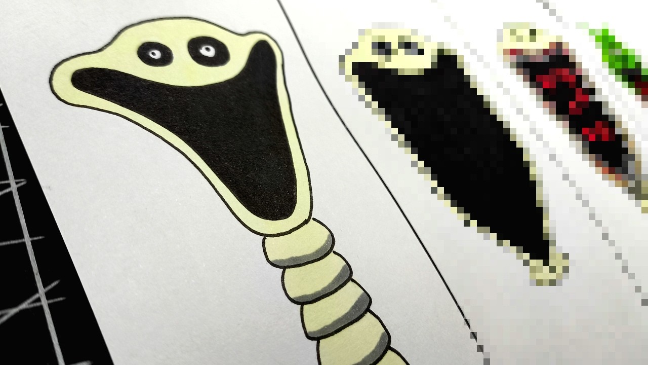 Рисование всех фаз в New Incredibox Sprunki OC of Hungry Worm (roblox): от фазы 1 до фазы 4