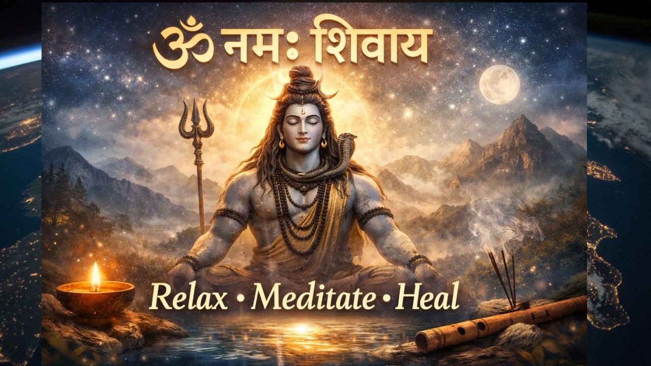 Om Namah Shivaya Meditation | Relax • Meditate • Heal | Shiv Dhyan Dhun for Deep Peace