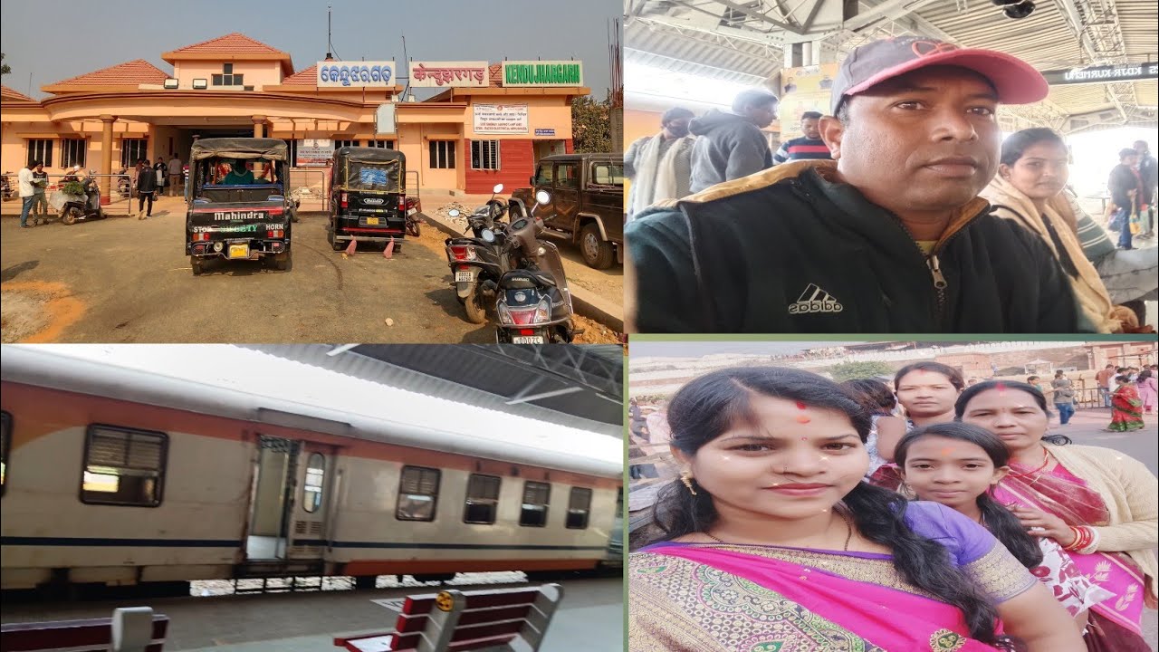 ଛୁକୁ ଛୁକୁ ଚାଲେ ରେଳଗାଡ଼ି 🚂🚂🚇🛕🛕🛕 / ଆଜି ବାହାରିଲୁ ଜଗନ୍ନାଥ ଧାମ / journey to Jagannath Dham