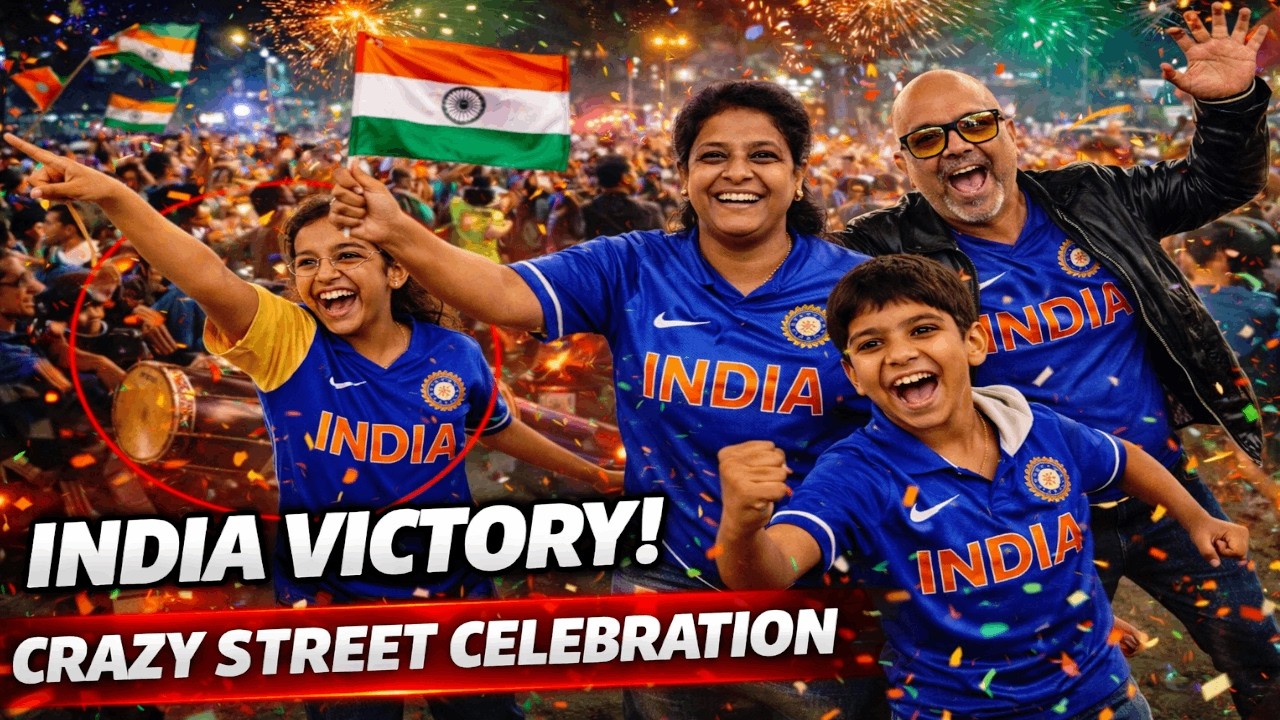 Match Khatam… INDIA Won! | Aur City Ban Gayi Dance Floor | Adonai Denis Shah Vlogs