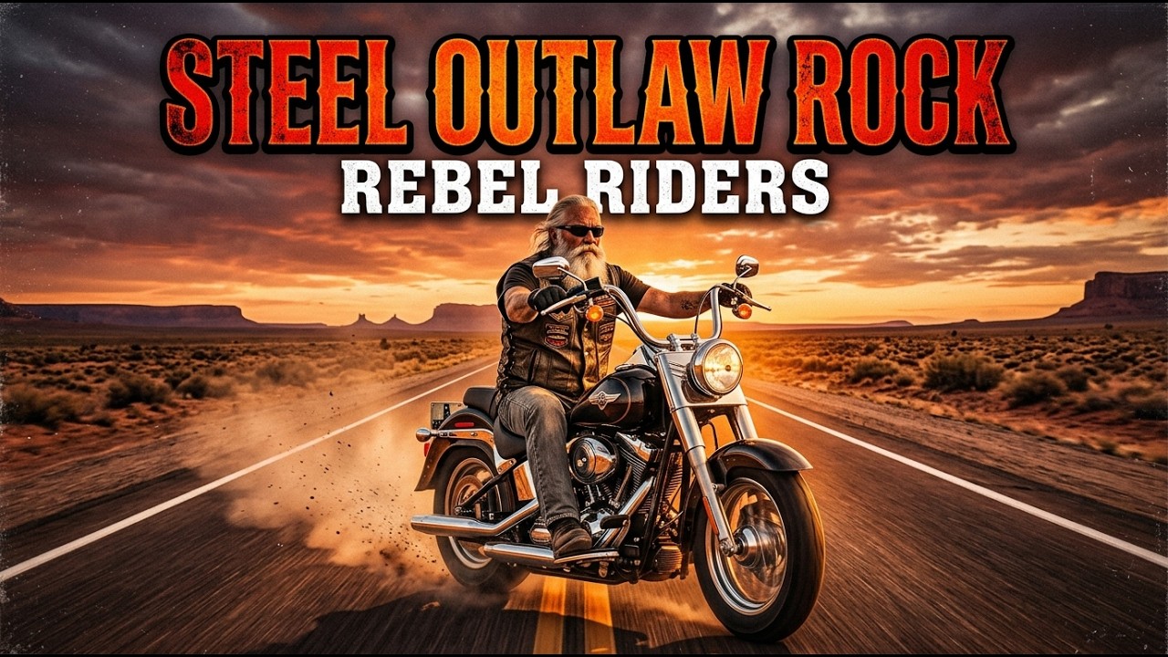STEEL OUTLAW ROCK 🔥 Rebel Riders of the Endless Highway #steeloutlawrock