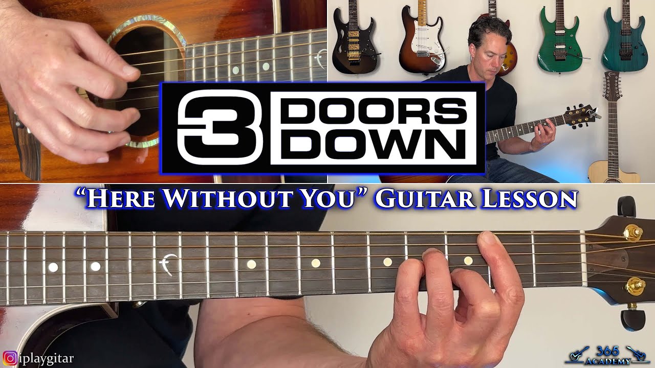 3 Doors Down - Урок игры на гитаре 