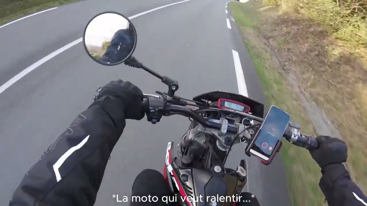 Supermot en 50cc, Chill ride !