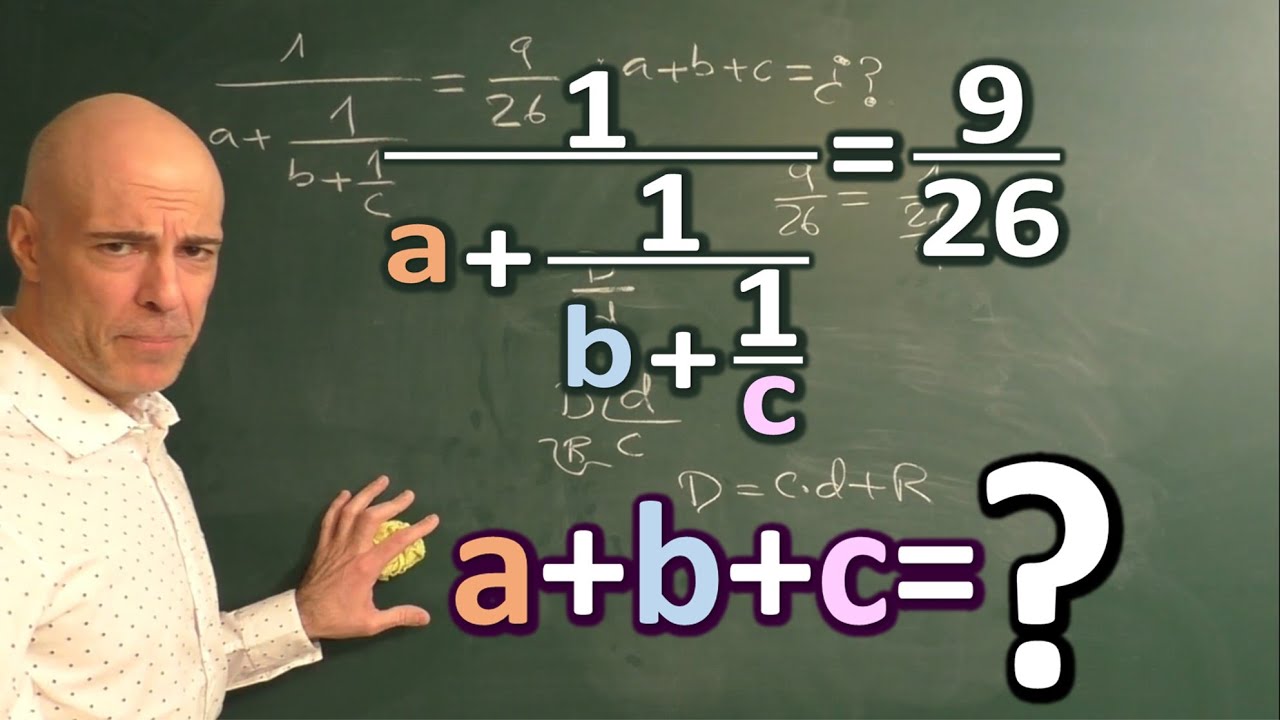 Matemáticas básicas. Reto matemático