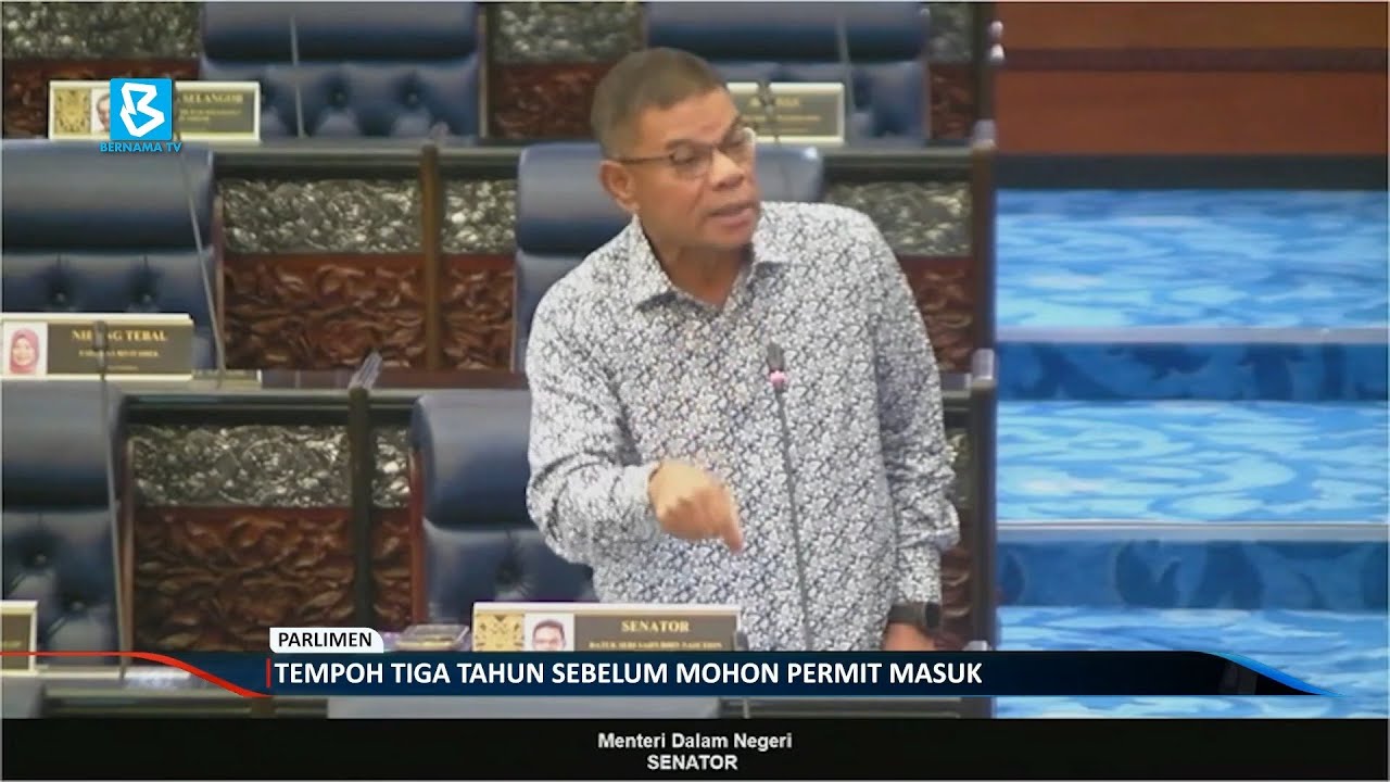 Tempoh tiga tahun sebelum mohon permit masuk