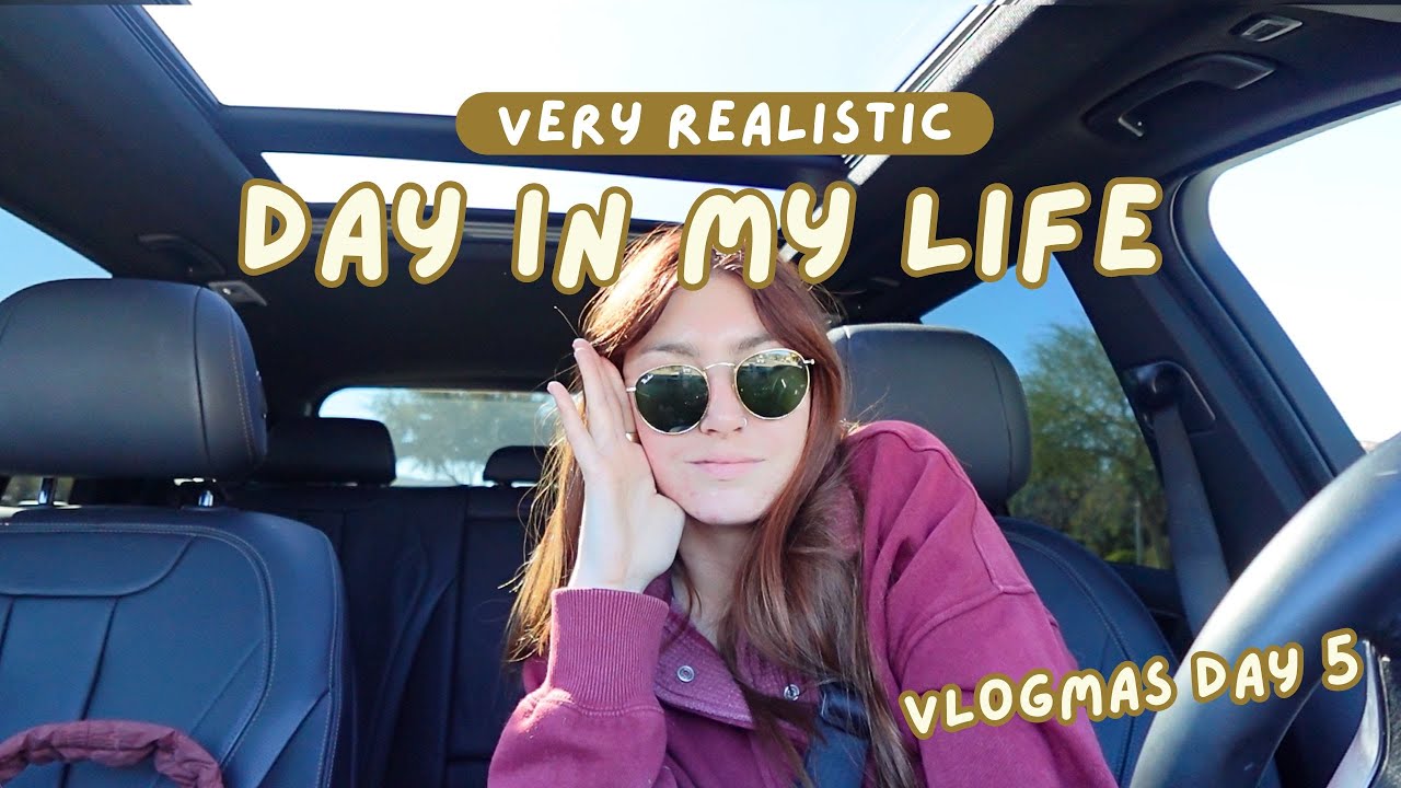 INTROVERT VLOGMAS DAY 5! A Very Realistic Weekday In My Life