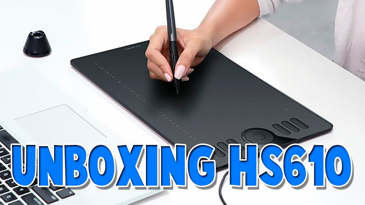 Unboxing Huion HS610 Pen Tablet  - Primeras Impresiones