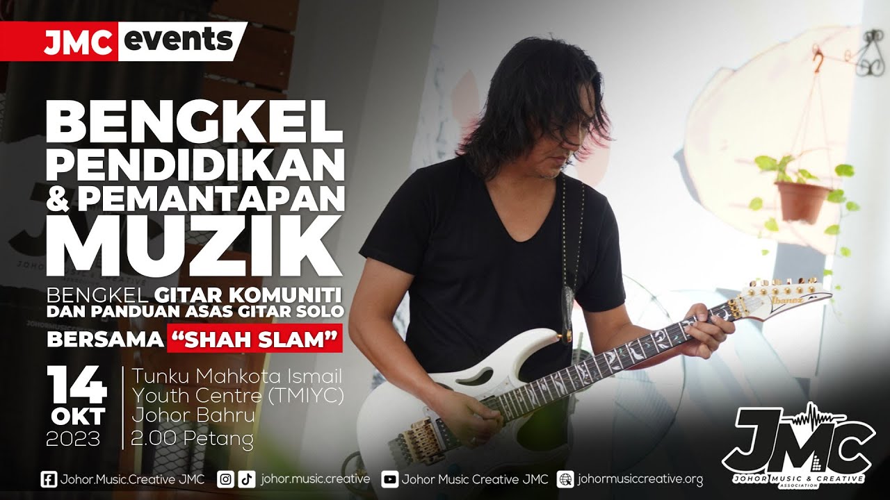 Bengkel Pendidikan dan Pemantapan Muzik | Panduan Asas Gitar Solo bersama Shah Slam