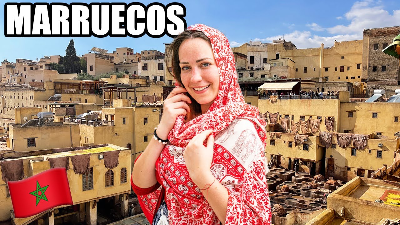De Marrakech a FES: la ciudad donde tiñen los cueros en Marruecos 🇲🇦😳 FES TOUR