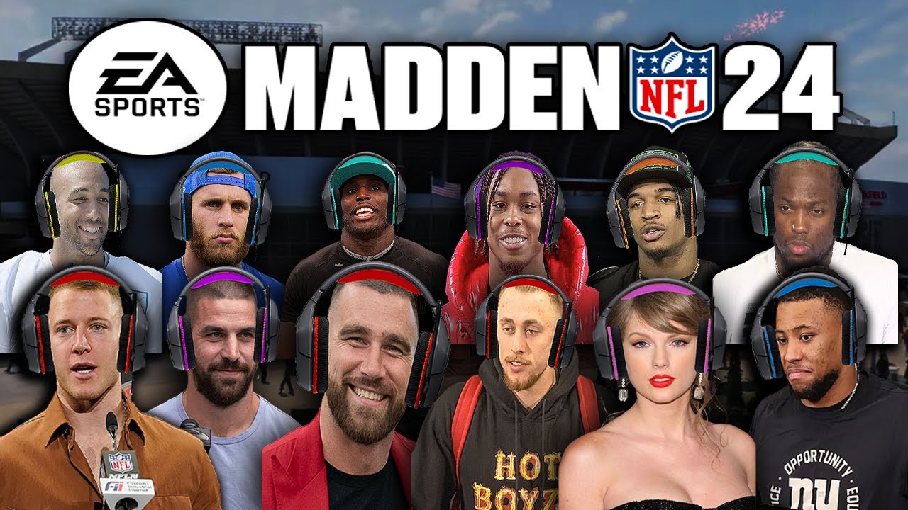 NFL Stars Play Madden 24 (FULL SERIES)