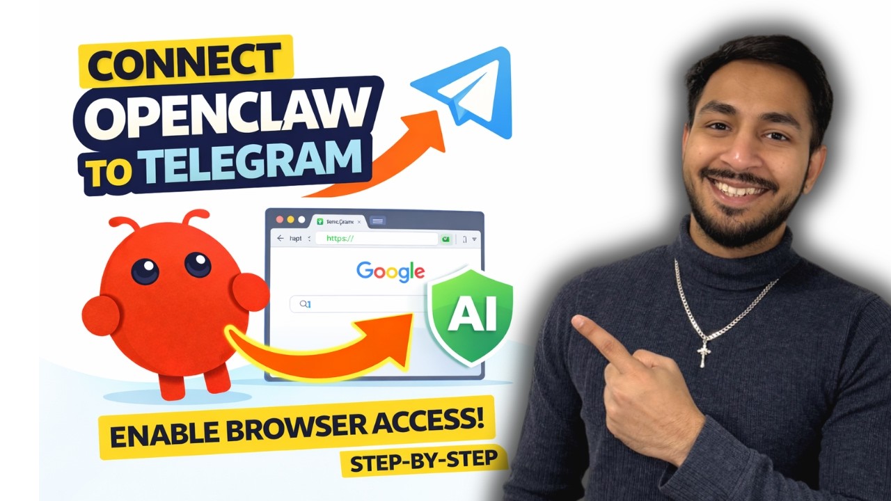 Как подключить OpenClaw к Telegram и включить доступ через браузер | Пошаговое руководство | Tech...