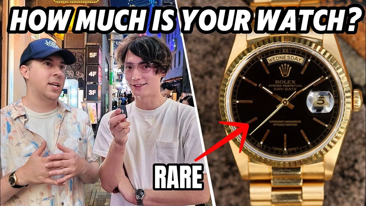The most expensive watch collection on our channel! - Tokyo Street Interviews