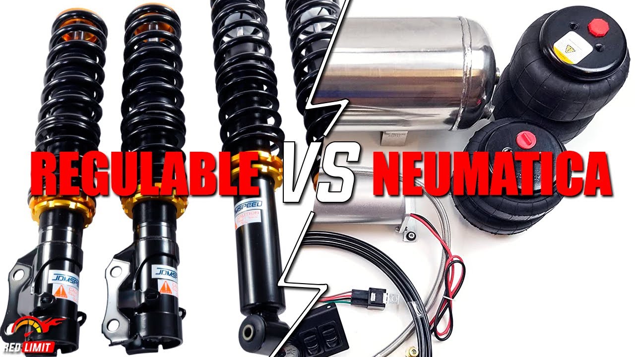 REGULABLE VS NEUMATICA: &iquest;CUAL ELEGIR? 🔥 | RED LIMIT