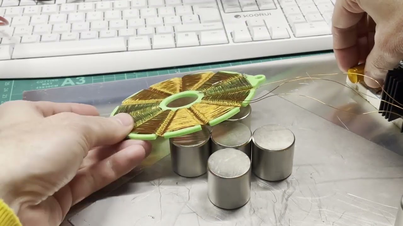 Testing Caduceus Pancake Coil Magnetic Fields