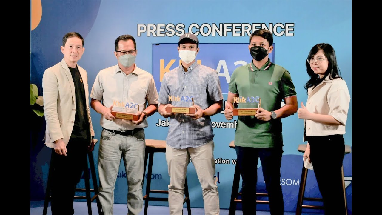Press Conference KlikA2C - 23 November 2021