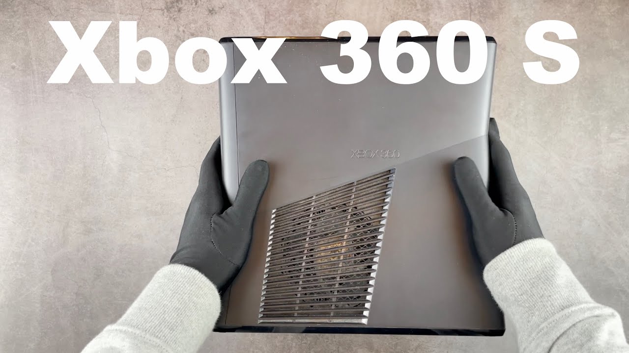 Unboxing Microsoft Xbox 360 S | ASMR