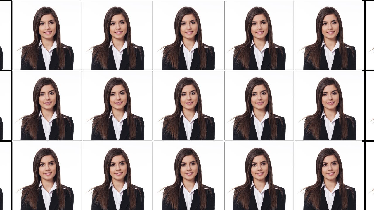 Как создать фотографии паспортного размера с помощью Photopea