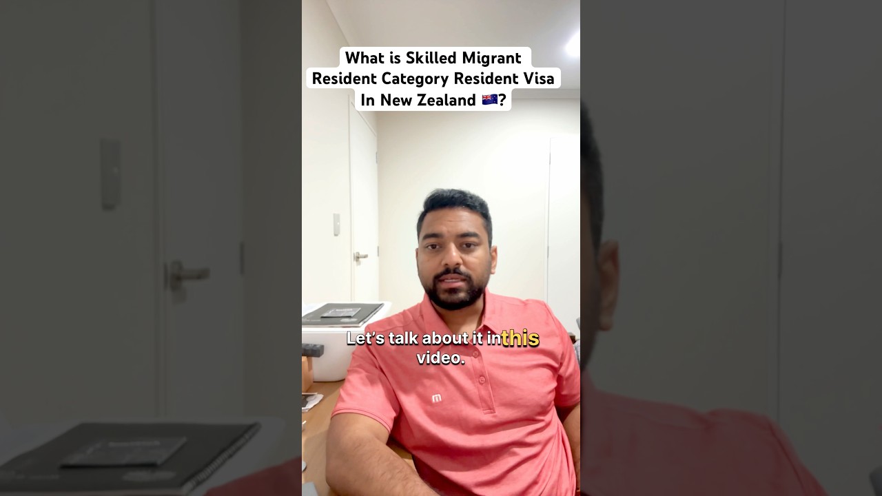 What is Skilled Migrant Category Resident Visa In New Zealand ? #shorts #newzealand #visa #job #nz