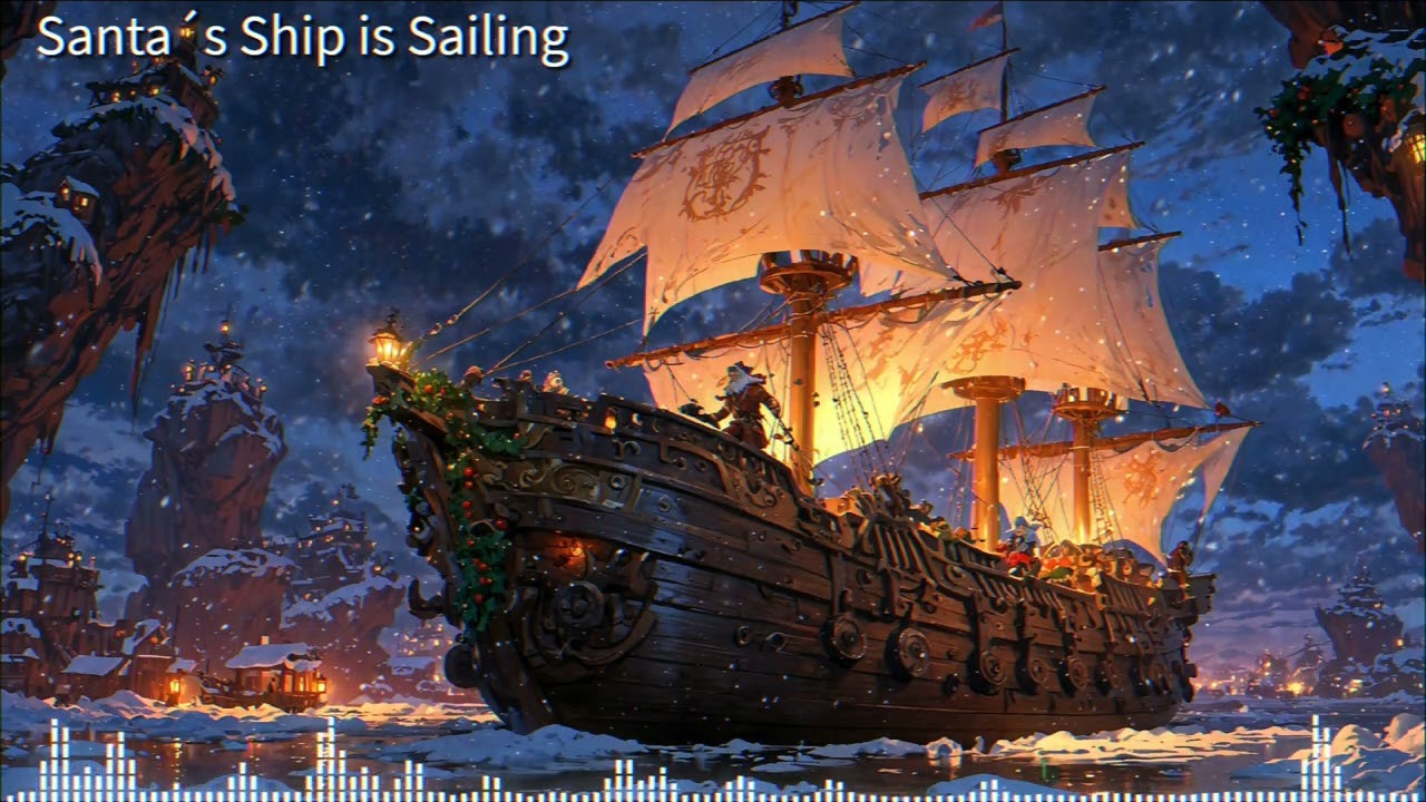 Santa&acute;s Ship is Sailing