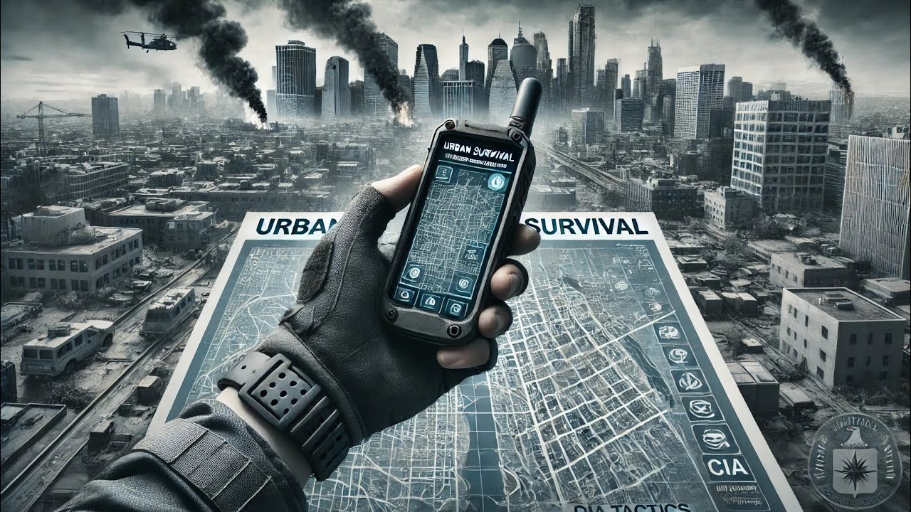 CIA tactics to survive Urban disaster black guide!