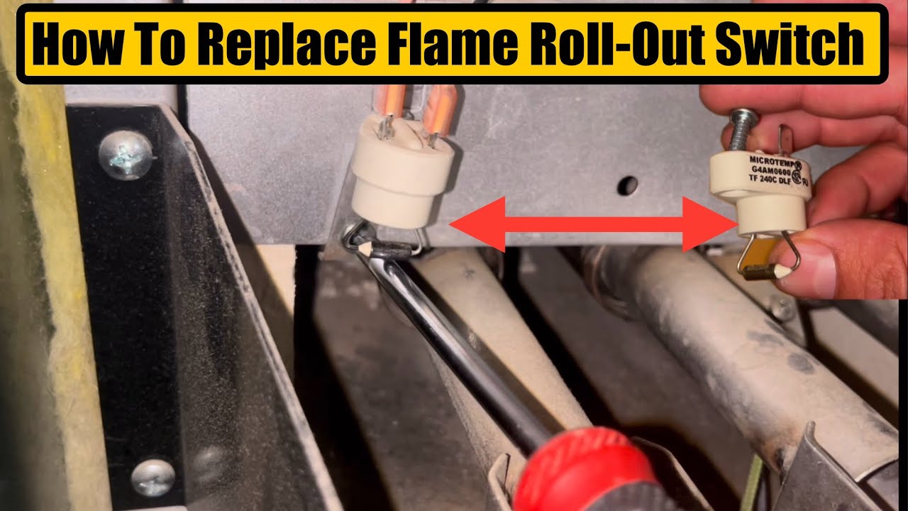 Boiler Flame Roll-Out Switch Replacement Part 2 of 5