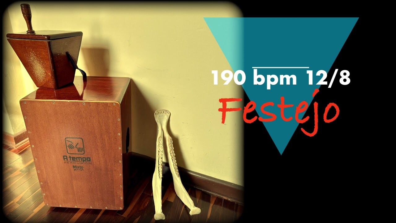 Festejo Loop (Afro Peruvian Rhythm) 190 bpm 12/8