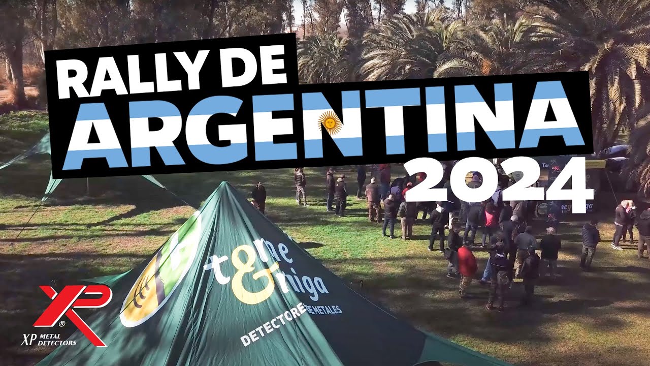 Rally de detección de metales en Argentina 2024 con XP Metal Detectors