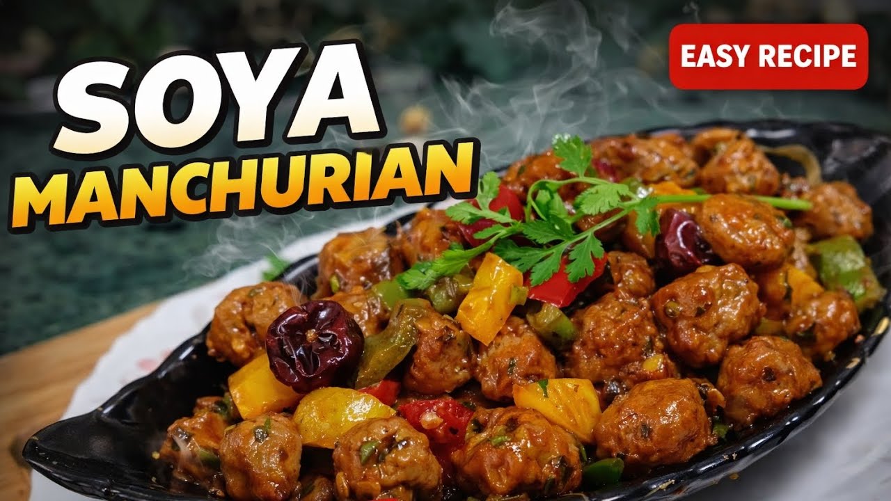 Soya Manchurian Aisa Banta Hai 😱 | Restaurant Style Recipe | 