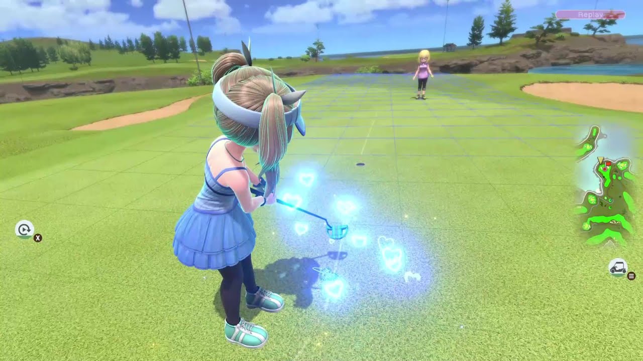 Everybody's Golf Hot Shots - Sophie VS Rose - World Tour