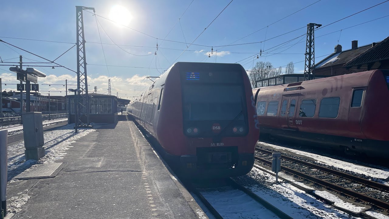 Togtur til Lyngby | Train ride to Lyngby