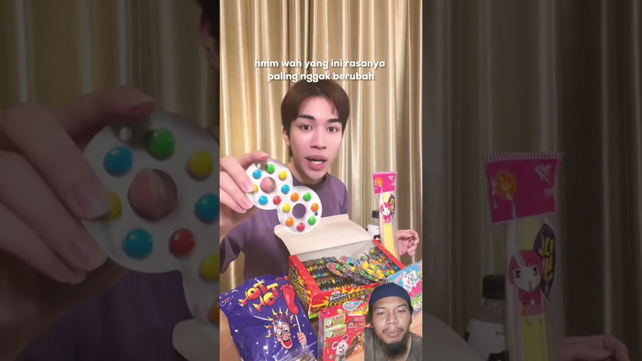 Mukbang permen jadul part 1#funny #permenjadul #candy