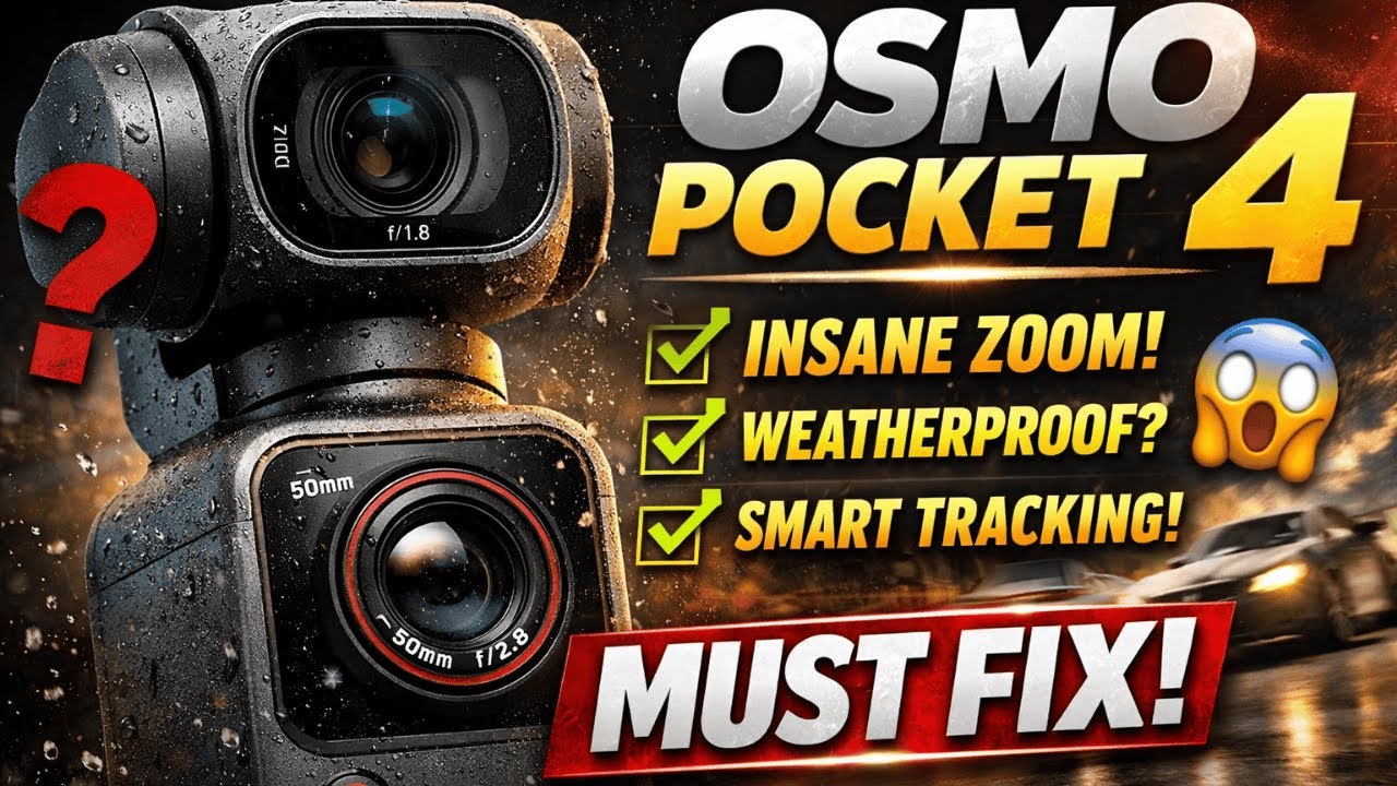 Before DJI Releases the Pocket 4… Watch This