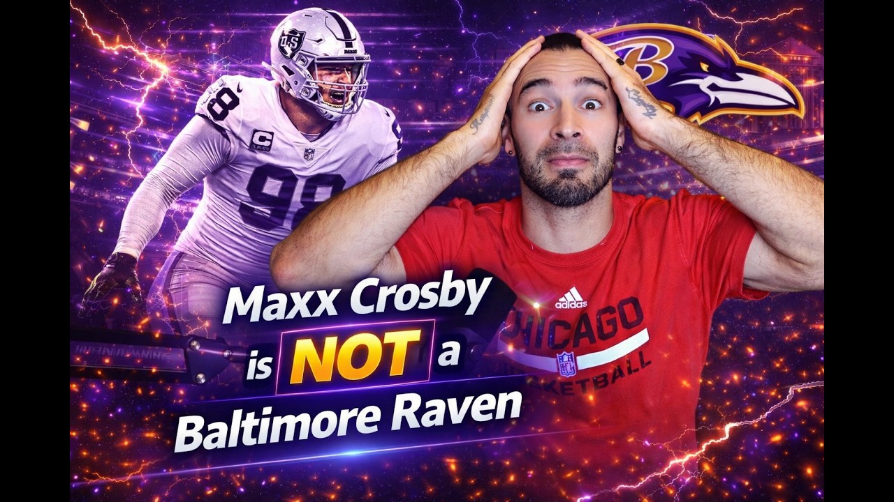 Maxx Crosby is NOT a Baltimore Raven!!