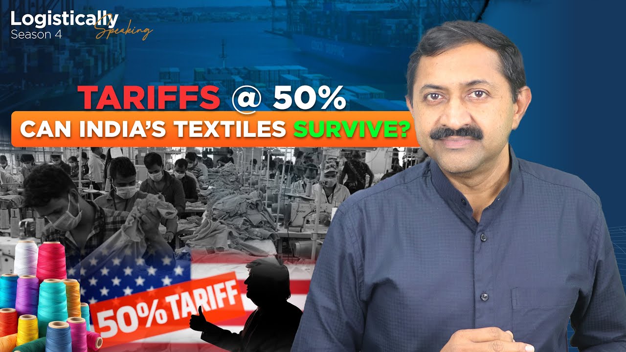 Indian textiles face 50% US Tariff - $6 billion export market under unprecedented pressure.