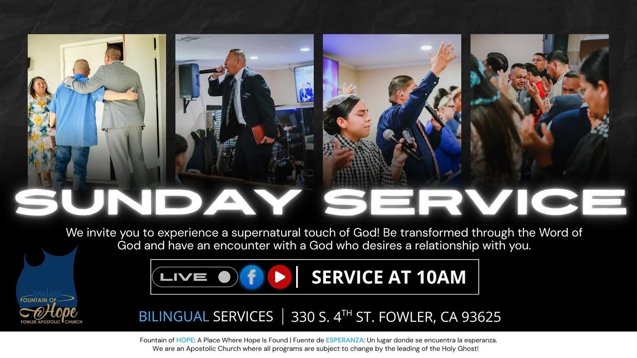 Sunday Service Pastor Bobby Deleon